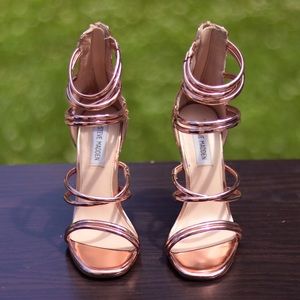 STEVE MADDEN TITO STILETTO SANDALS 6.5